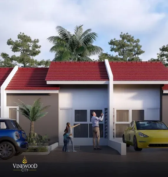 Rumah Subsidi Tipe 30/60 (Desain Baru Blok E)